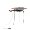 Poêle à paëlla Ø 70 cm avec réchaud et trépied