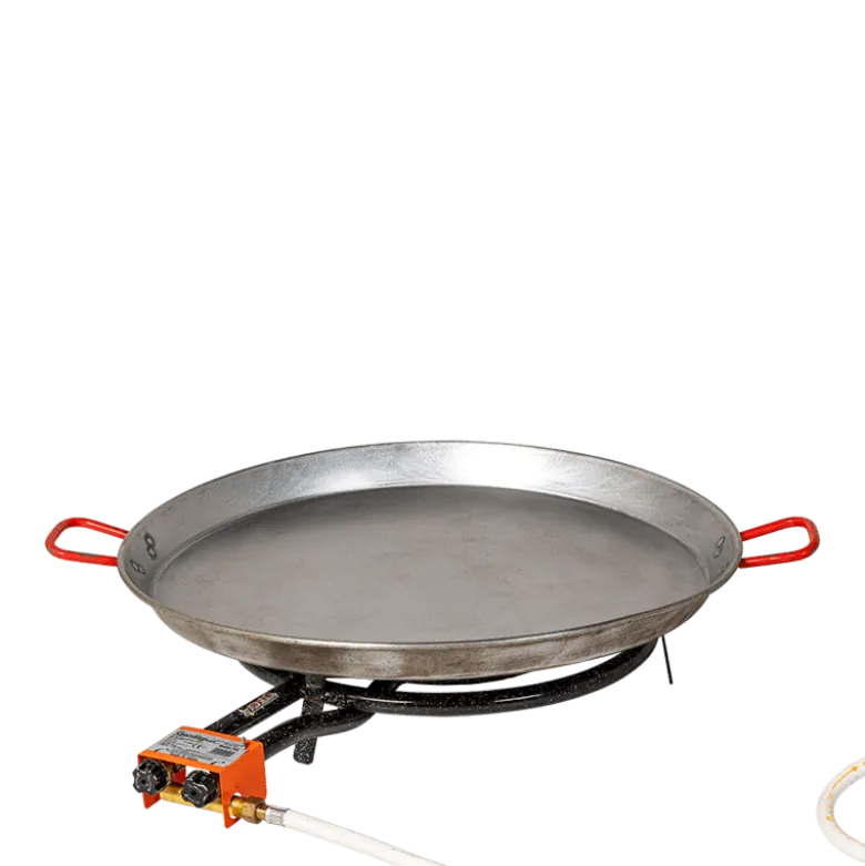 Poêle à paëlla Ø 70 cm et réchaud gaz Ø 50 cm