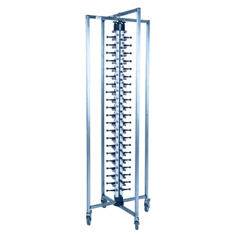 Porte assiettes à tétons