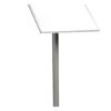 Potelet d’information format A4 H 110 cm