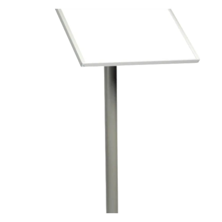 Potelet d’information format A4 H 110 cm