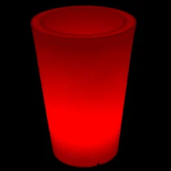 Pot rond lumineux Ø 35 H 50 cm