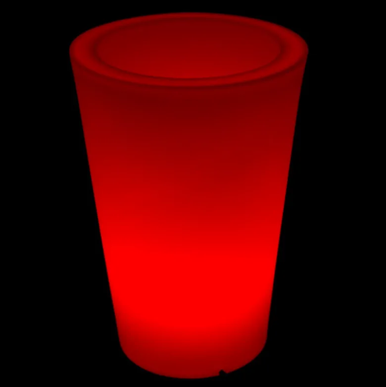 Pot rond lumineux Ø 35 H 50 cm