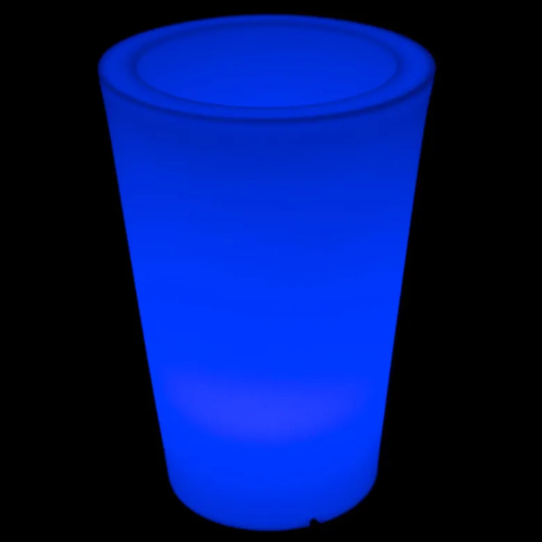 Pot rond lumineux Ø 35 H 50 cm