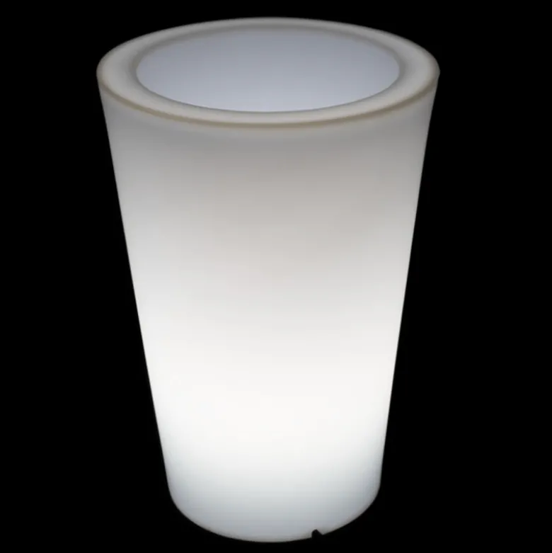 Pot rond lumineux Ø 35 H 50 cm