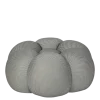Pouf Bulle gris Ø 80 cm H 37 cm