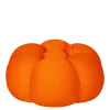 Pouf Bulle orange Ø 80 cm H 37 cm