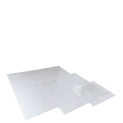 Pyramide de plaques en plexi