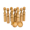 Quilles en bois Vintage