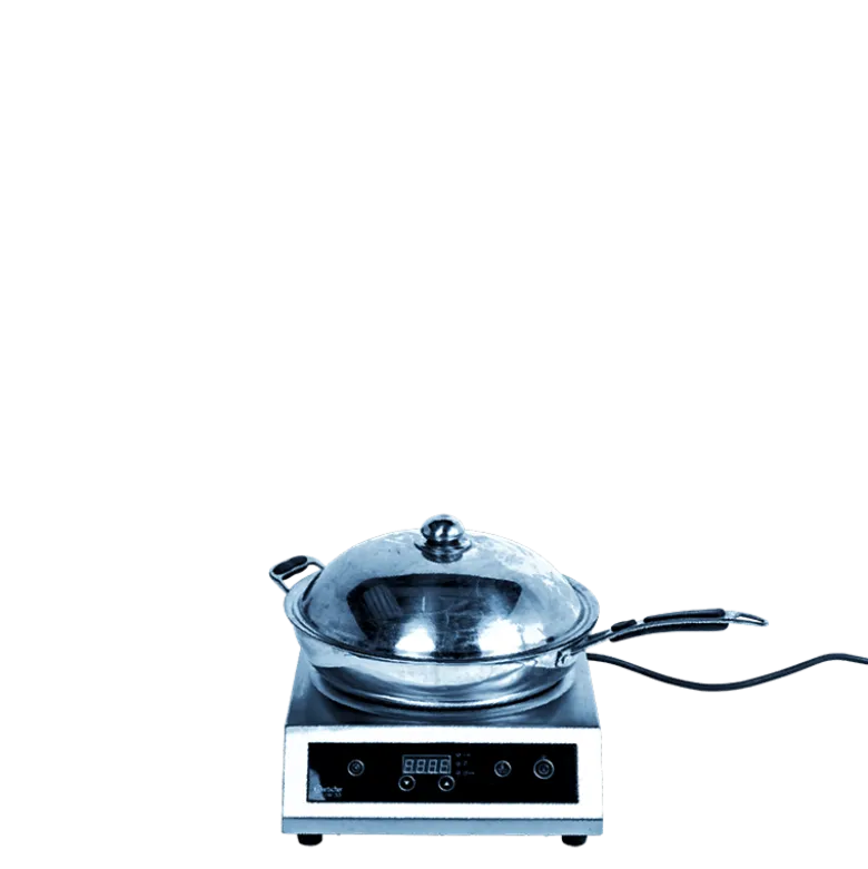 Réchaud à induction petit modèle + wok