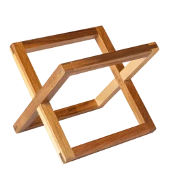 Réhausse bois nature 20 x 20 cm H 17,5 cm