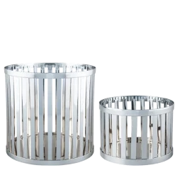 Réhausse Cambridge acier Ø 21 cm H 20 cm
