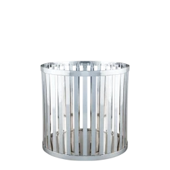Réhausse Cambridge acier Ø 21 cm H 20 cm