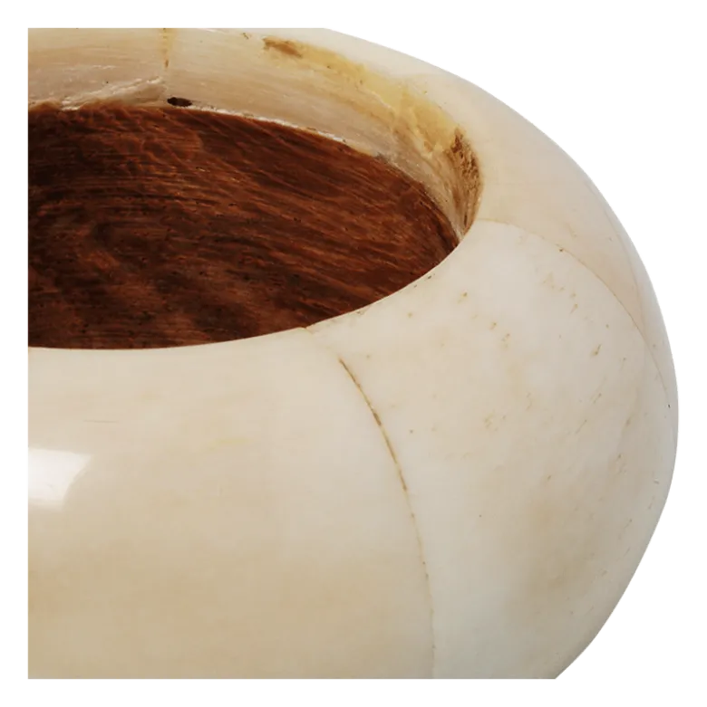 Rond de serviette ivoire