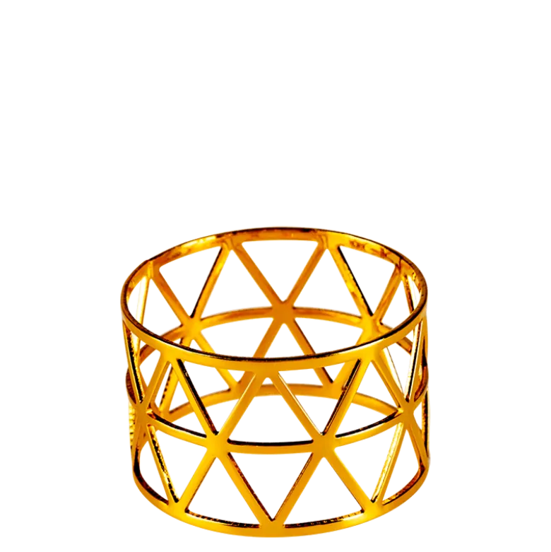 Rond de serviette Triangle