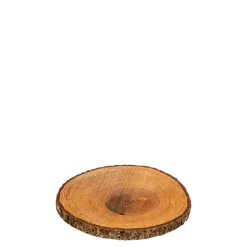 Rondelle de bois vintage moyen format Ø 26-27 cm