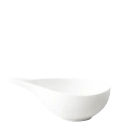 Saucière porcelaine blanche 19 x 9 cm H 6 cm