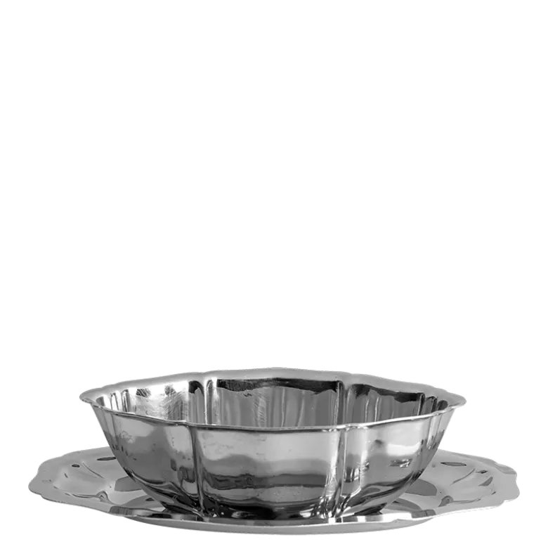Saucière Vintage Inox 20 x 15 cm