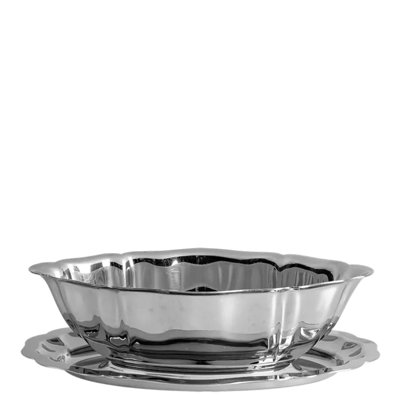 Saucière Vintage Inox 20 x 15 cm