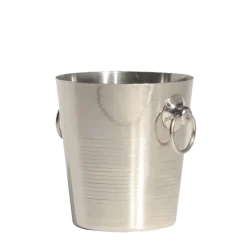 Seau à champagne argent Ø 20 cm H 20 cm