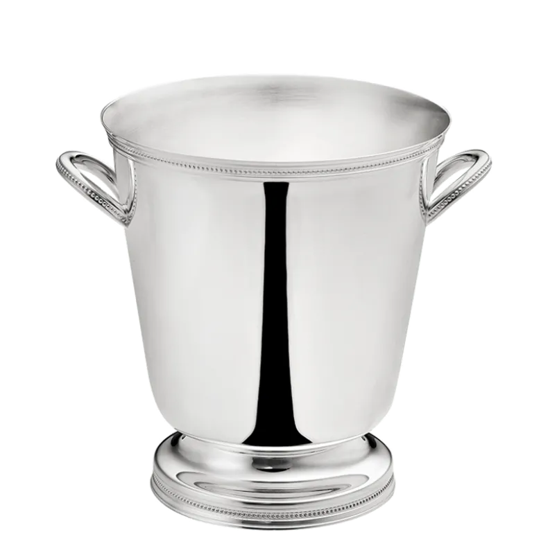 Seau à champagne argent Florence Ø 22 cm H 23 cm