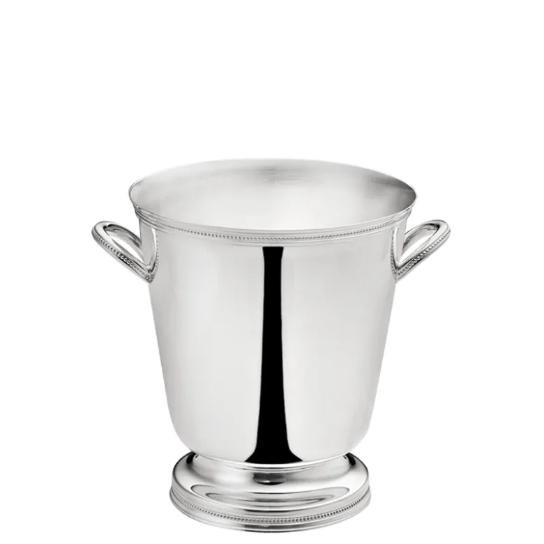 Seau à glace argent Florence Ø 13.5 cm H 15 cm