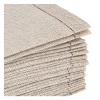 Serviettes cocktail tissu ficelle 20 x 20 cm (par 30)