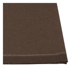 Serviettes tissu chocolat 24 x 16 cm (par 10 )