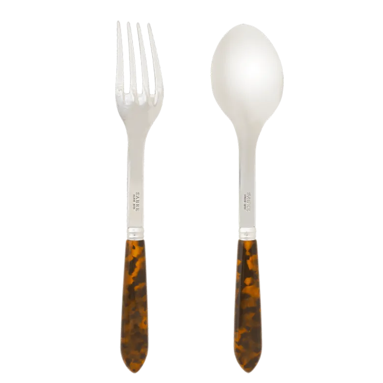 Set de couverts de service Ambre brun