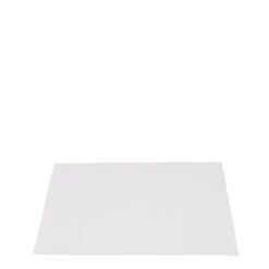 Set de table Alaska coton blanc uni 30 x 45 cm