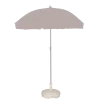 Socle de parasol plastique blanc Ø 43 cm