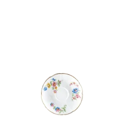 Soucoupe Vintage fleurie Ø 11-15 cm