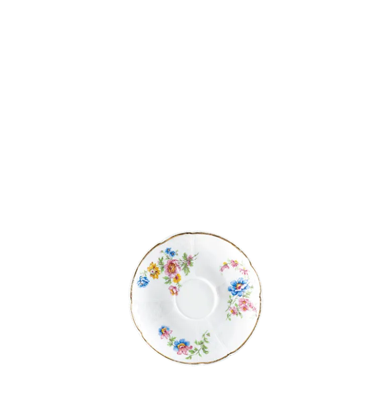 Soucoupe Vintage fleurie Ø 11-15 cm