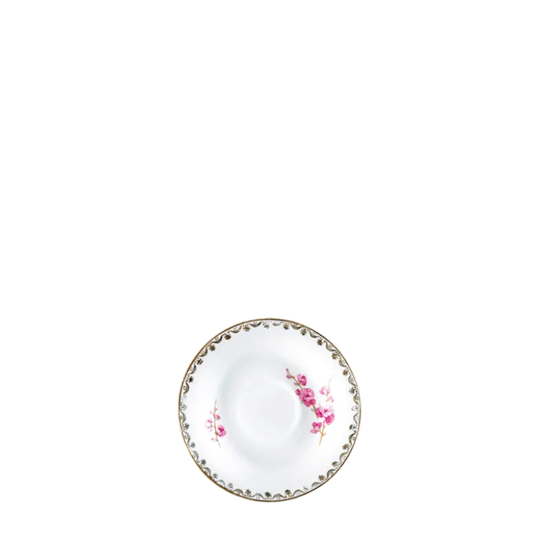 Soucoupe Vintage fleurie Ø 11-15 cm