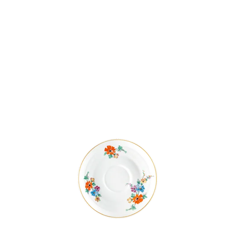 Soucoupe Vintage fleurie Ø 11-15 cm