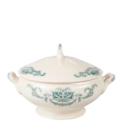 Soupière Vintage bleu vert Ø 23-27 cm 2-3 L