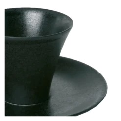 Sous-Tasse Kyoto carbone Ø 13 cm