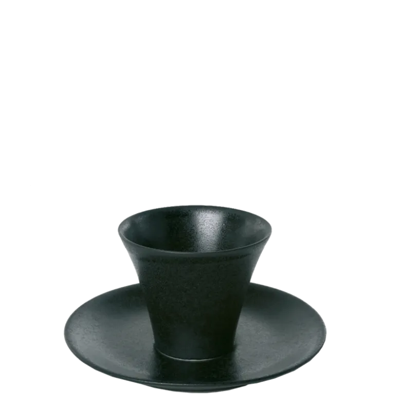 Sous-Tasse Kyoto carbone Ø 13 cm