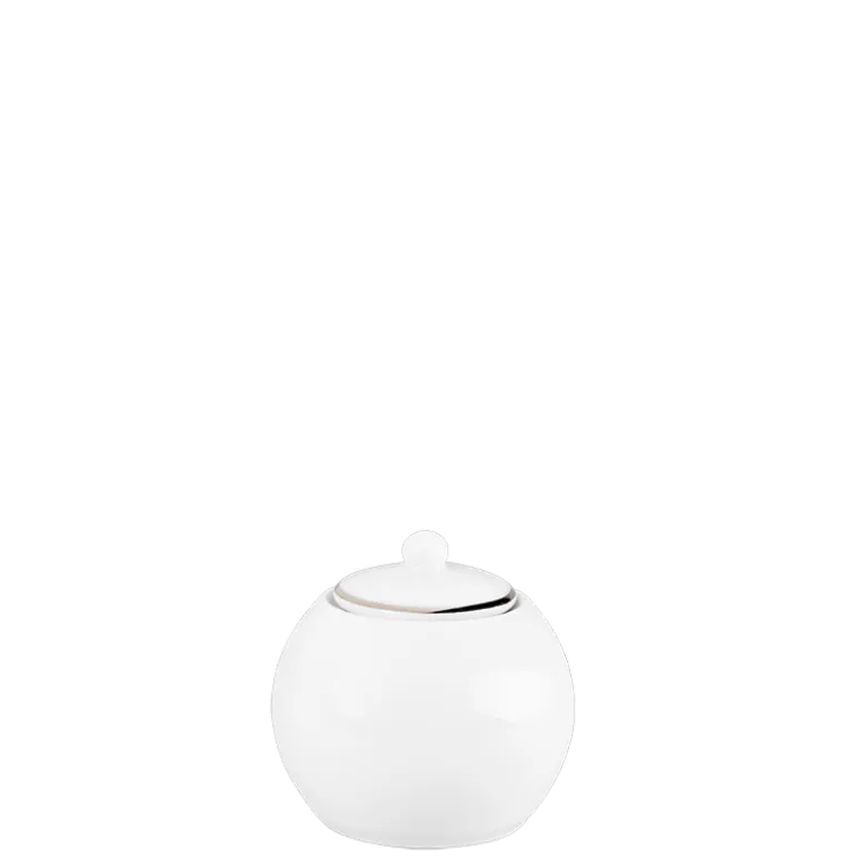 Sucrier blanc filet Argent 25 cl