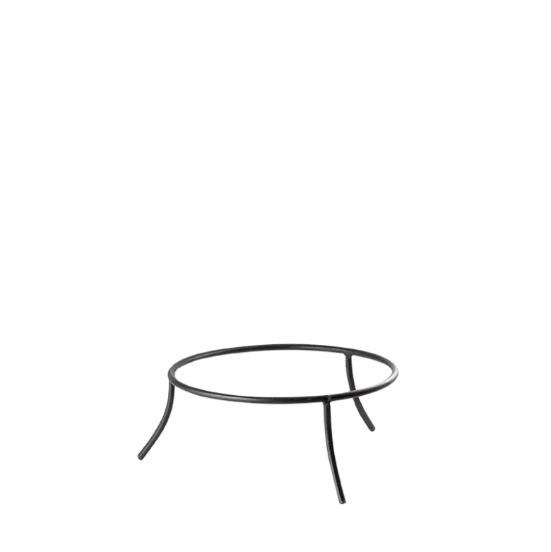 Support de plat en fer Ø 25 cm H 10 cm