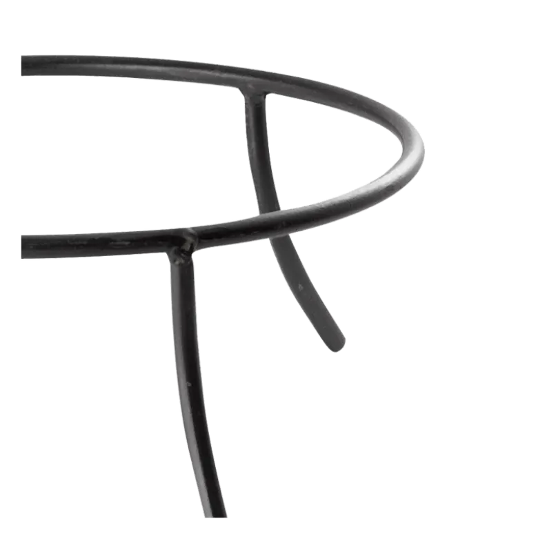Support de plat en fer Ø 25 cm H 10 cm