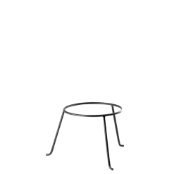 Support de plat en fer Ø 22 cm H 19 cm