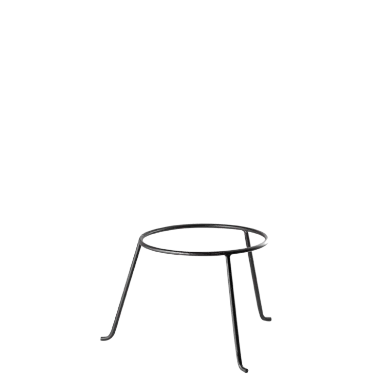 Support de plat en fer Ø 22 cm H 19 cm