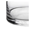 Support de plat en verre Ø 15 cm H 20 cm