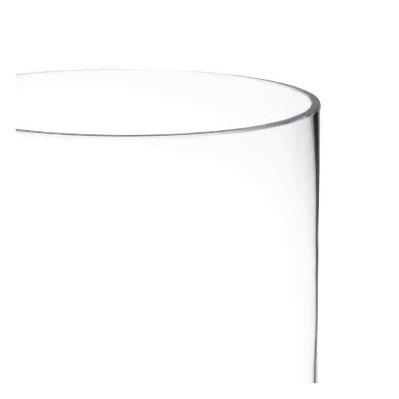 Support de plat en verre Ø 15 cm H 20 cm
