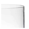 Support de plat en verre Ø 25 cm H 30 cm