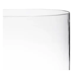 Support de plat en verre Ø 25 cm H 30 cm
