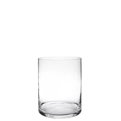 Support de plat en verre Ø 25 cm H 30 cm
