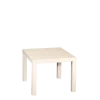 Table basse blanche 55 x 55 cm H 45 cm