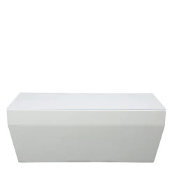 Table basse Lounge Pool blanc 40 x 80 cm H 38 cm